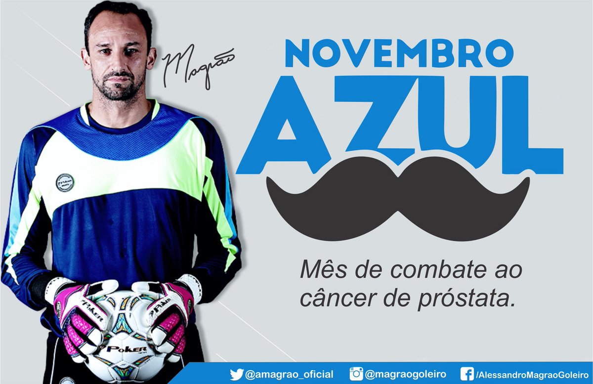 Previna-se! #NovembroAzul Mês de combate ao câncer de próstata.