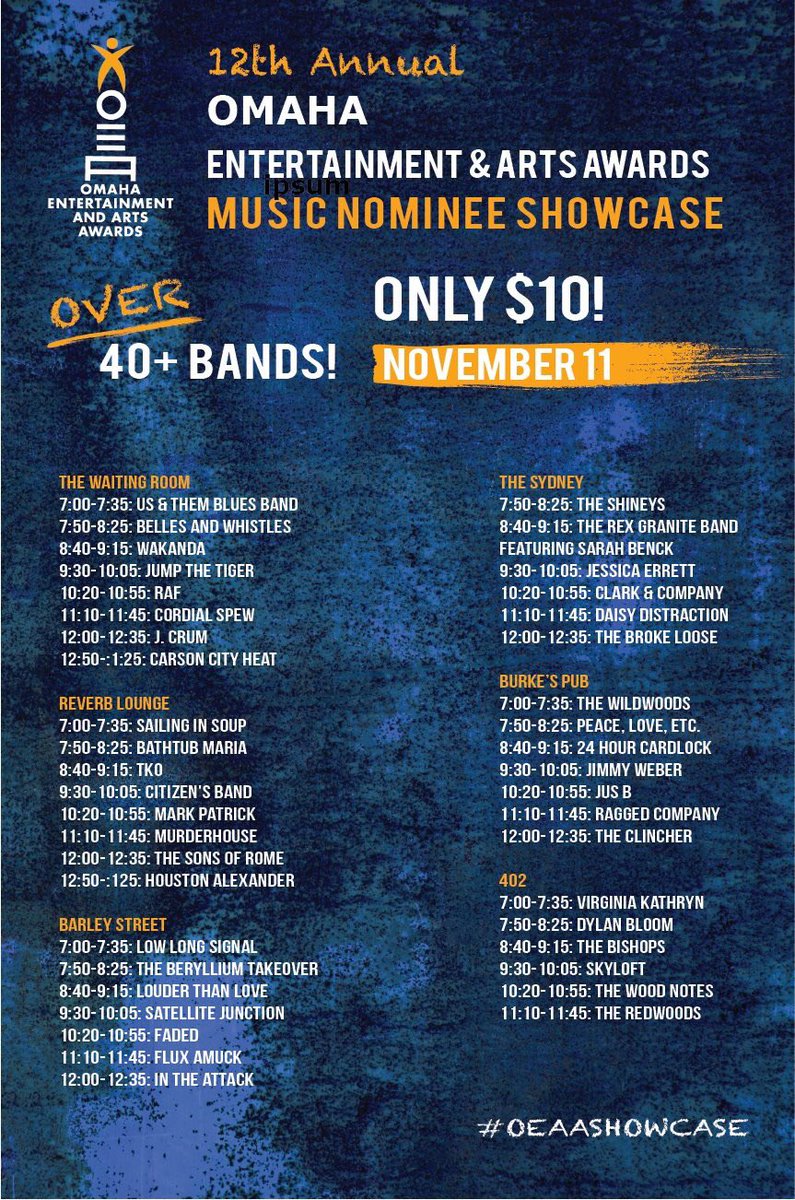 skyloftband's tweet photo. Stoked to play this one! Gonna be a very fun night. Also check out @TheSonsOfRome, @jcrummusic @ClarkandComp, and @tikayoh!! https://t.co/kp7r65BJNW