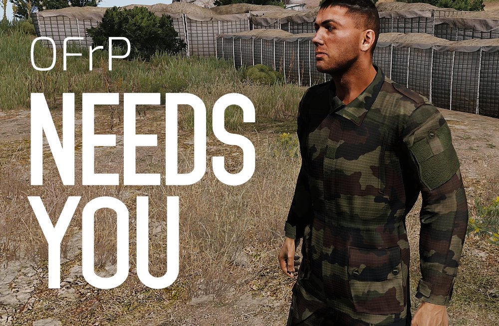 calden280's tweet photo. #OFrP is now recruiting outside of the "Francophonia"! We need 3D designers and coders to keep moving forward with this ambitious and exciting project. Wanna be part of a new kind of "French Legion of Modding" on @Arma3official? Contact us on https://t.co/epNiK9BKCA! RT appr. https://t.co/W3Vaanh7ky