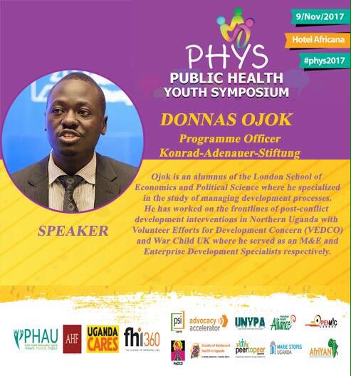 OjokOkello_'s tweet photo. Sick people are a liability to Econ growth. That's y investing in making sure that people don't fall sick is the best thing to do! #PHYS2017 https://t.co/oufPcjEBZD