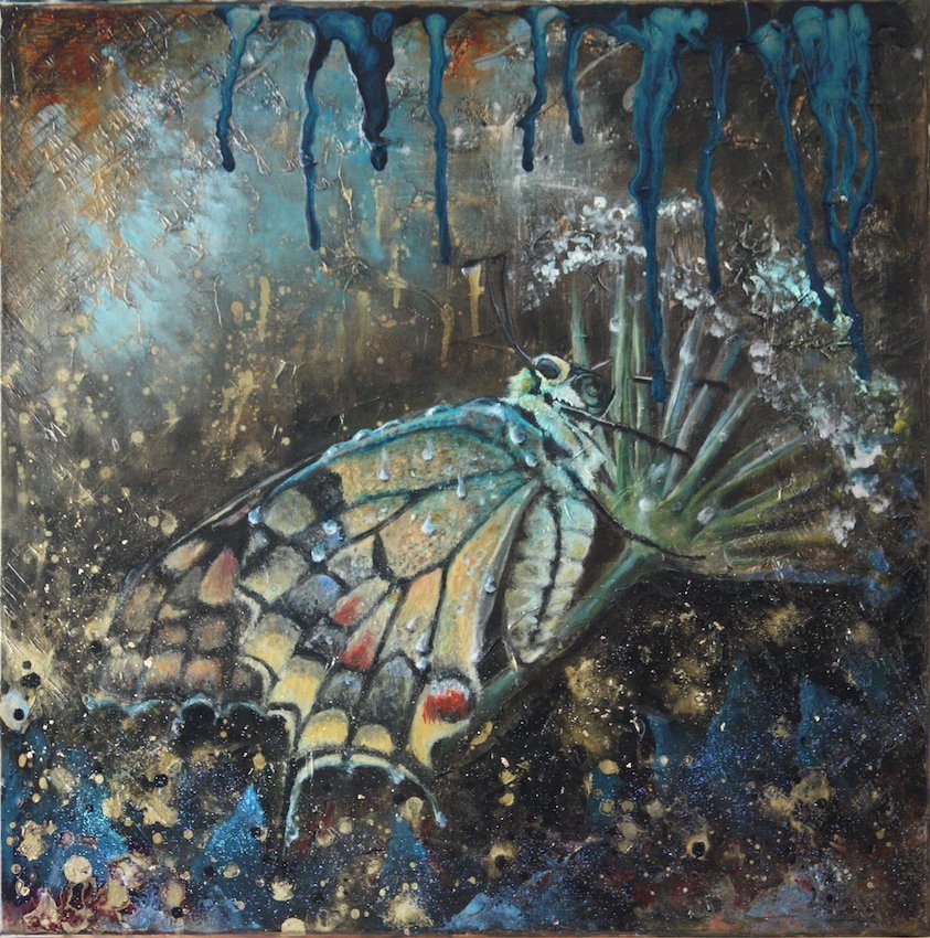 Artefloart's tweet photo. ces tableaux et 11 autres seront exposés en décembre invitée par le peintre Daniel Trammer au Chateau d'Estaimbourg près de Tournai https://t.co/e41ZDVW2zj