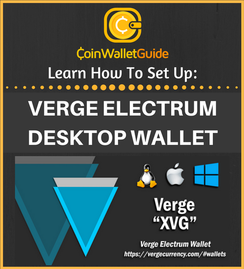 CoinWalletGuide's tweet image. Learn How To Set Up #VergeElectrum Wallet! bit.ly/2iMBnWW    #coinwalletguide #cryptocurrency #CryptoWallet #VergeCoin #Vergecurrency #XVG @vergecurrency @CryptoRekt @XVGWhale