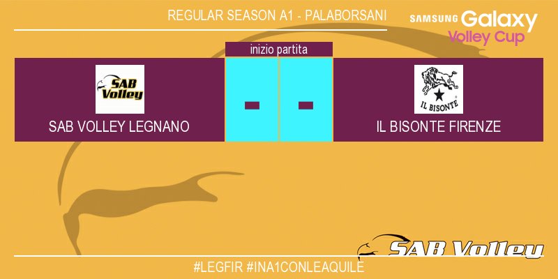 SAB_volley's tweet photo. #LEGFIR La partita è appena iniziata! #inA1conleAquile Guarda il match live su https://t.co/j6I9cCrfoN https://t.co/QVUbAGzmXS