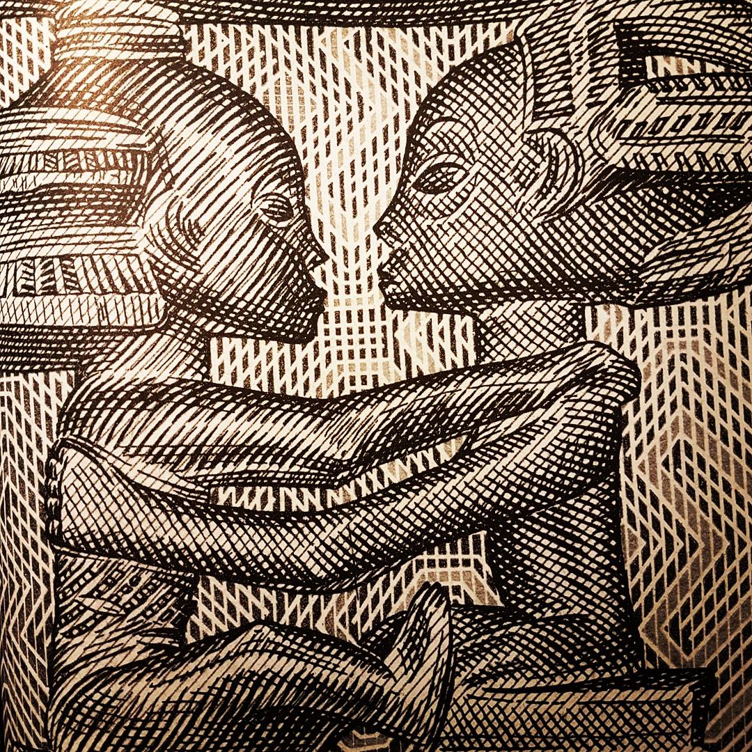 Wilfrid_'s tweet photo. Durant #Offprint2017 aux @BeauxArtsParis j'ai découvert ce livre aux splendides #gravures. Devinez ce qu'elles ont en commun et le donc le titre du livre... 🙄 https://t.co/UB98b52LB6
