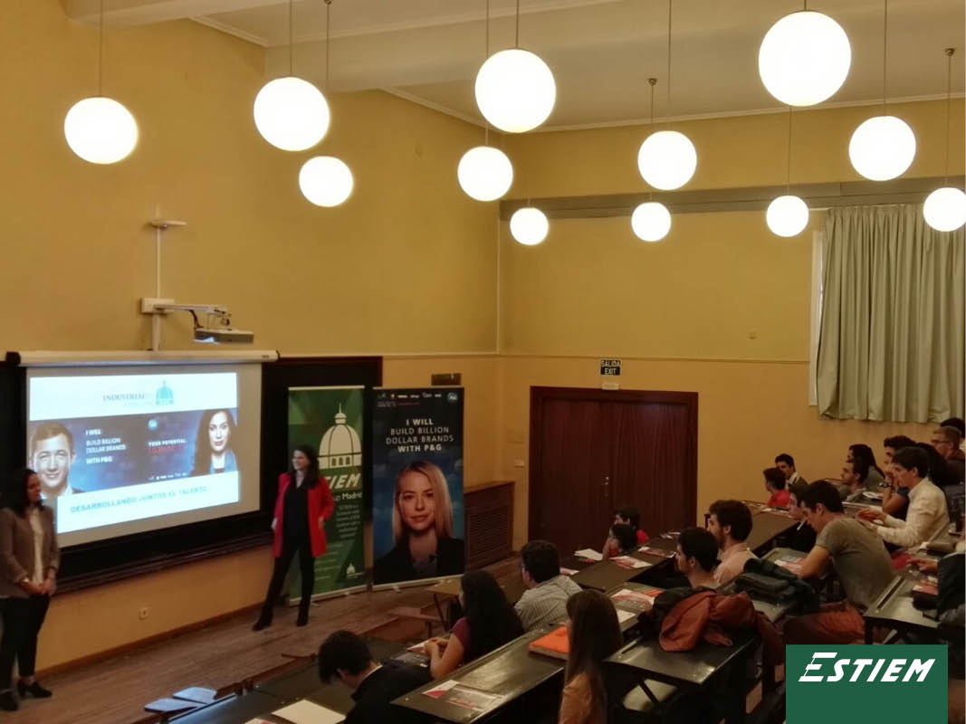 ESTIEM_Madrid's tweet photo. Cerramos TIMES Week con la colaboración de @ProcterGamble. Este miércoles, tras una breve presentación corporativa, tuvimos ocasión de enfrentarnos a un caso real de la compañía. ¡Todo a punto para TIMES! https://t.co/q65gMSqqCh