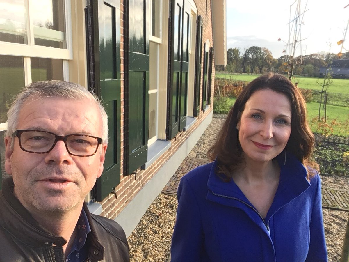 Twee bestuurders,  begaan met Wonen, met Duurzaamheid en met Deventer
Bezoek gebracht aan een prachtige duurzame Sallandse boerderij