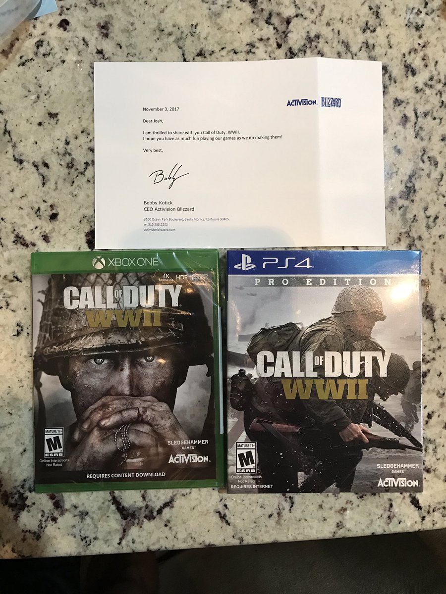 After a long road trip it's nice to come home to this gift from <a href="/Activision/">Activision</a>!