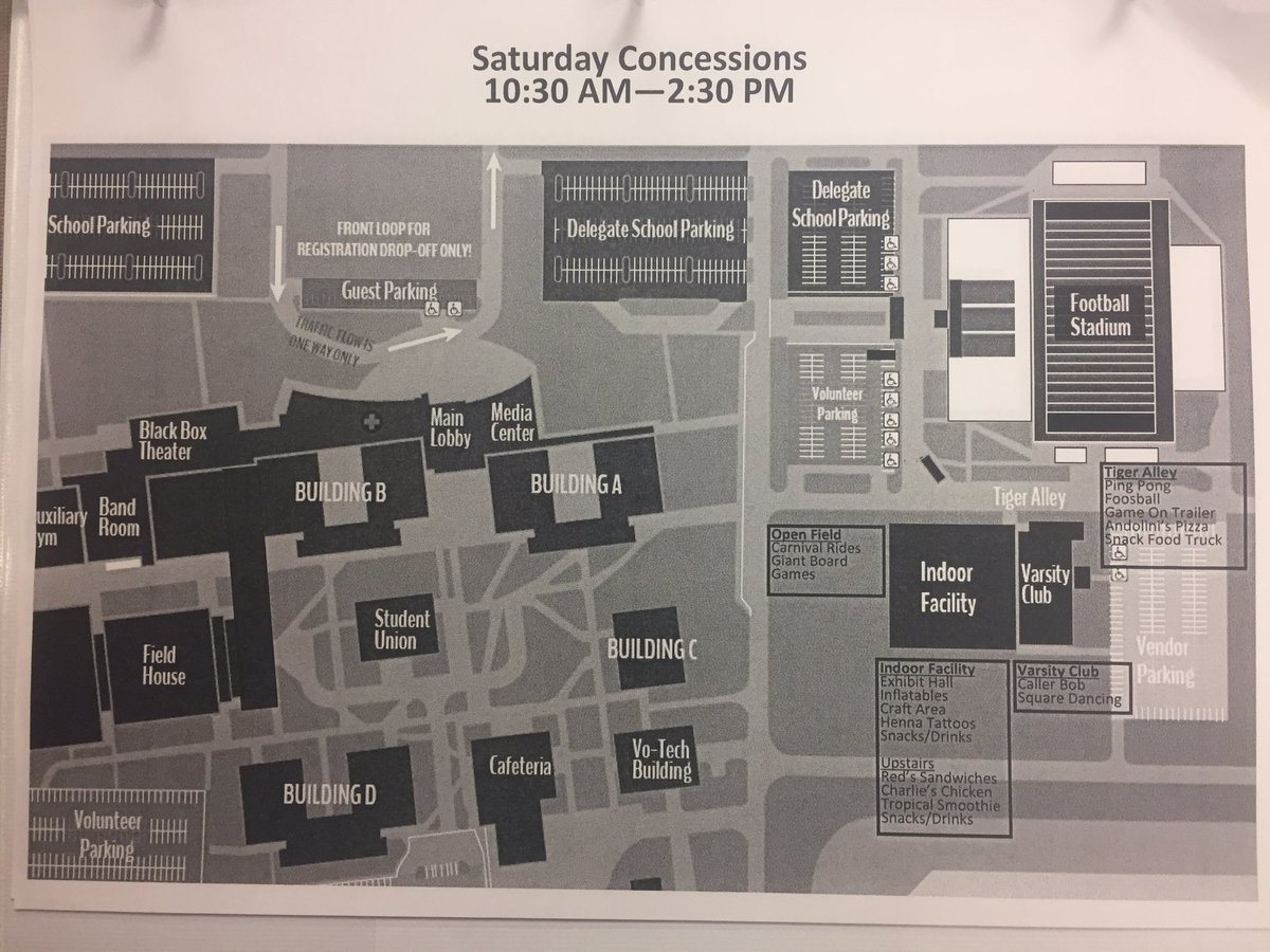 SATURDAY CONCESSIONS MAP