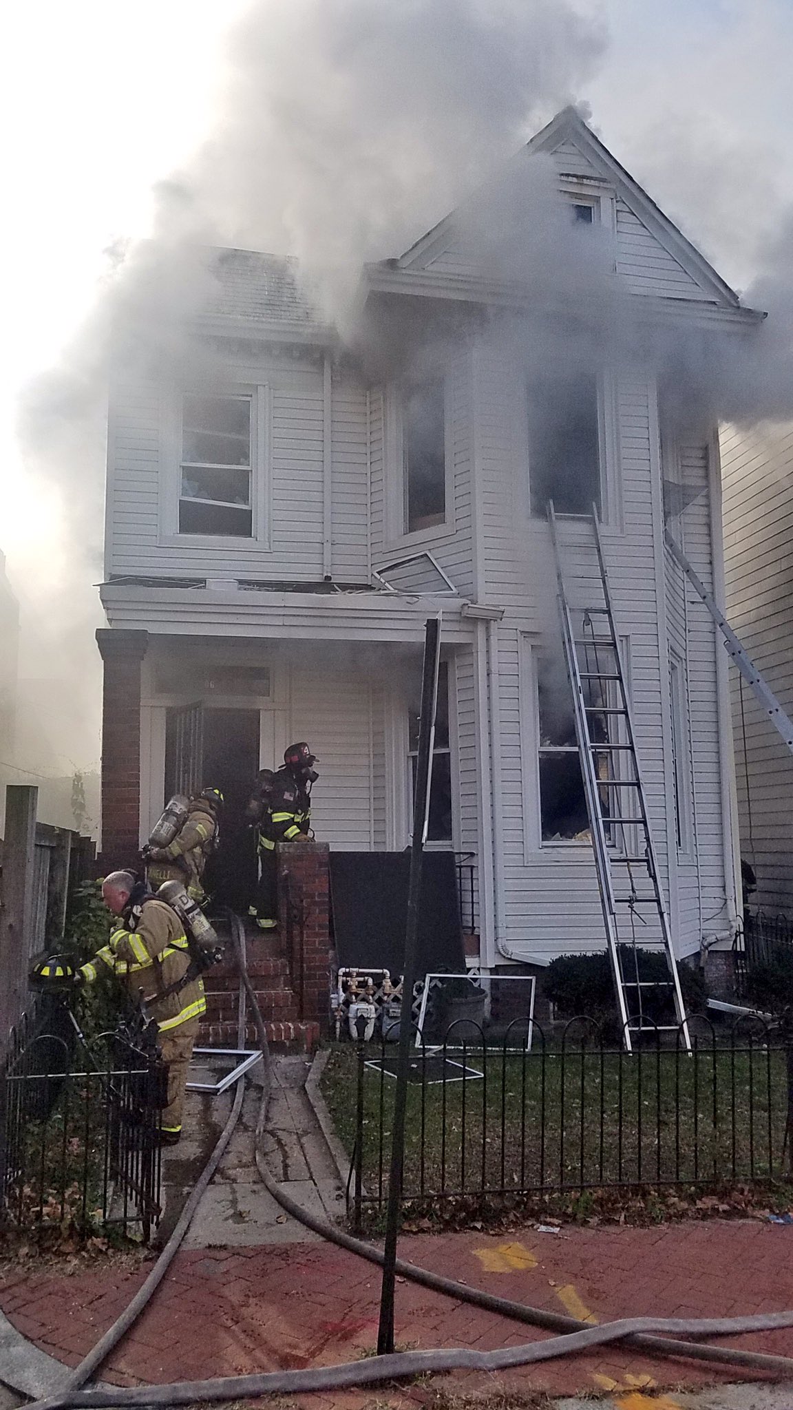 DC Fire and EMS on Twitter: "Scenes from today's working fire in the