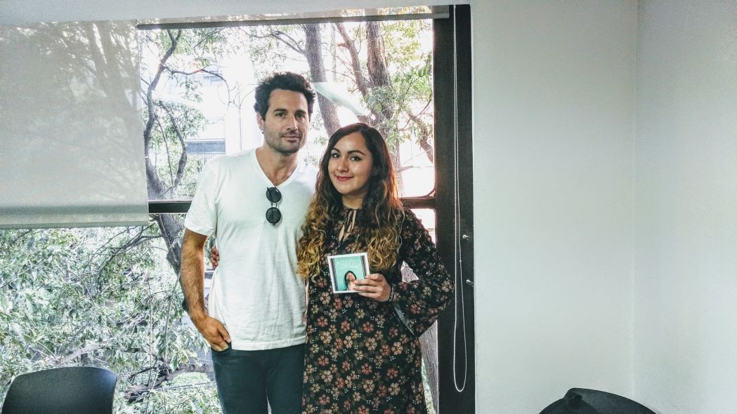 Ayer a la tarde linda charla con Mariana para <a href="/CiudadTrendyMx/">Ciudad Trendy</a> contando y cantando este #segundodisco #Antídoto que sigue grirando en #CDMX  
#BuenSabado #giraMéxico #canciones #ENTREVISTA #CiudadTrendymx #lucianolarocca