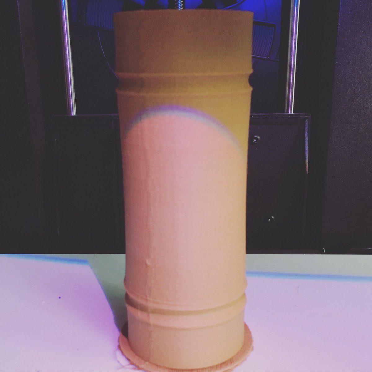 thenorthfabtory's tweet photo. The Resurrection of Bamboo #3dprinting @makerbot #labs #experimentalextruder @colorfabb_official #bamboofill #circleoflife https://t.co/gNQaRd7To9