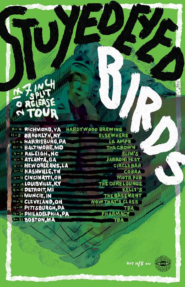 New Orleans! Catch <a href="/BIRDS3737/">BIRDS</a>, @stuyedeyed and Bottom Feeders tonight at <a href="/circlebarnola/">Circle Bar</a>! bit.ly/2yRDMe3