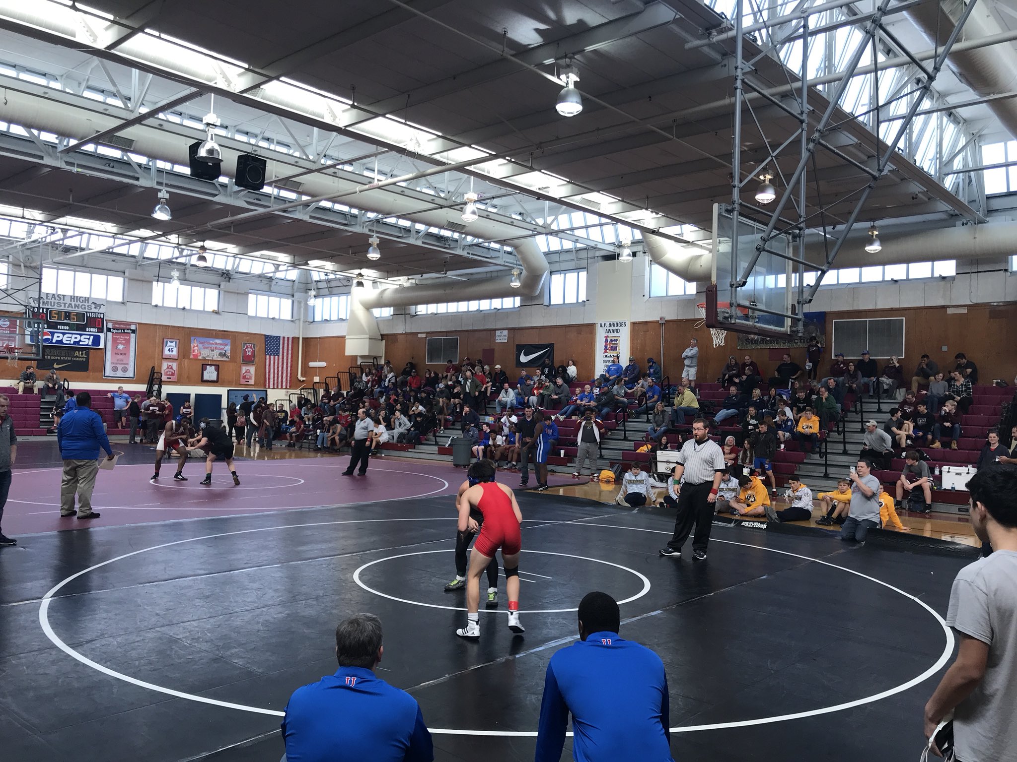 Memphis East HS on Twitter "King of the Mat wrestling tournament kotm