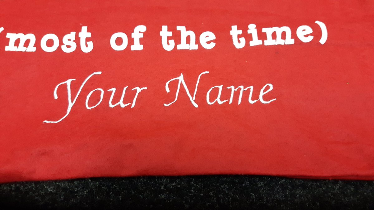 audreycreations's tweet photo. @audreycreations last few personalised Santa Sacks remaining any name print or embroidery £4.99. 48 Aurs Drive Barrhead G78 2LW order by phone 0141 881 7704 #christmas #santa #sacks https://t.co/IbHgFE7hZu