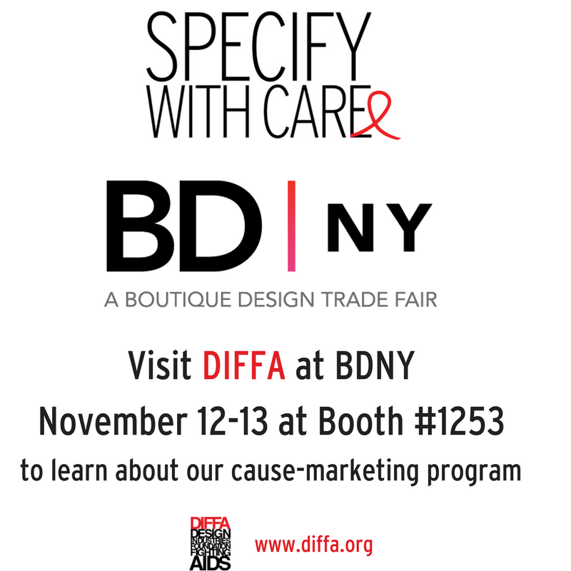 DIFFANational's tweet photo. Visiting #BDNY this weekend? Make sure you stop by to say hello and learn about our cause-marketing program #SpecifyWithCare https://t.co/KwqOTZilbd