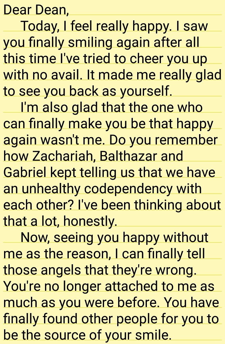 DeansBbyBro's tweet photo. "Dear Dean"
[Solo/Starter/Open]
(1/3) https://t.co/4HJAs4irNr