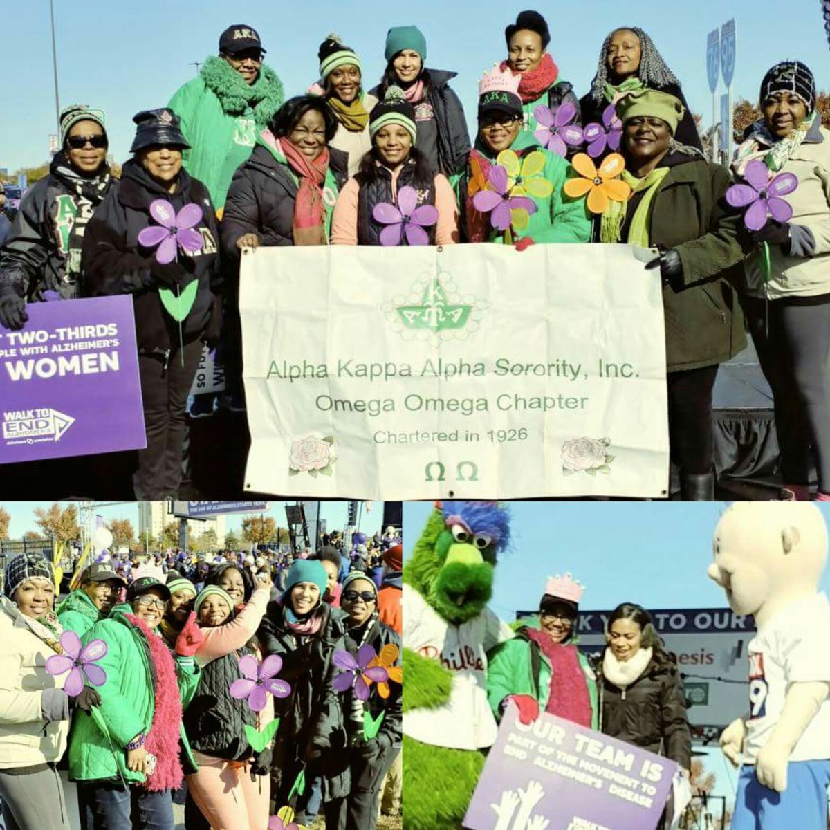 aka_omegaomega's tweet photo. The Omega Omega Chapter is still working to #ENDALZ today at the #WALKTOENDALZ !
@alzassociation
@alzdelval
#AADVC
#AKA1908
#AKANAR1908
#AKAOMEGAOMEGA https://t.co/EiO4oML9yJ