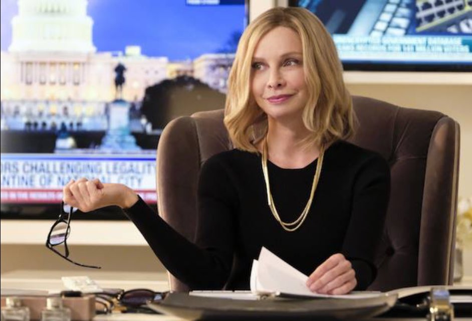 Let\s wish a very happy birthday to Calista Flockhart who plays on 