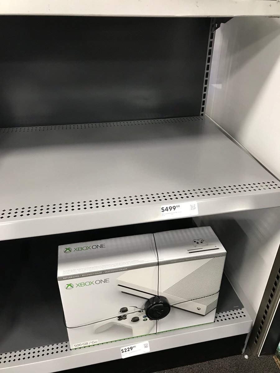 majornelson's tweet photo. Spending the weekend in New England - dropped in on few Best Buys, Microsoft Stores and Gamestops - No Xbox One X's to be had. https://t.co/Nf5QkZLexO