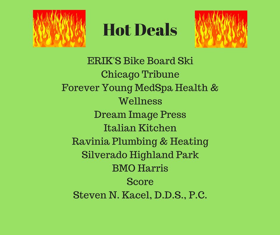 DBRChamber's tweet image. There are always many deals offered by our members. Currently there are deals ranging from Italian cuisine to spa treatments. For the full list: dbrchamber.com/hotdeals