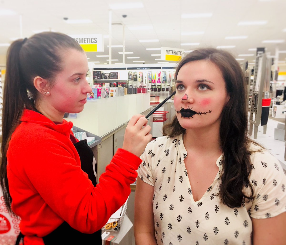 Update: Our Halloween Makeup Sessions brought in a total of $438.55! Yay - go team! #vml #wentbig #builtthebasket <a href="/adamas65/">Josh Turner</a> @sara1drow