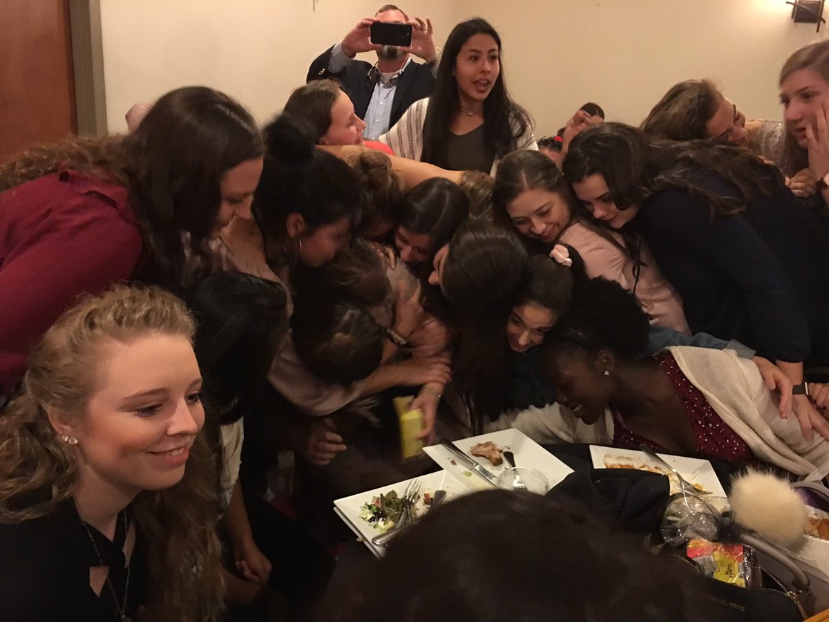 Celebrating all our accomplishments this season last night! Such a wonderful wrap for our season. #WeLoveLexi #CongratsSeniors