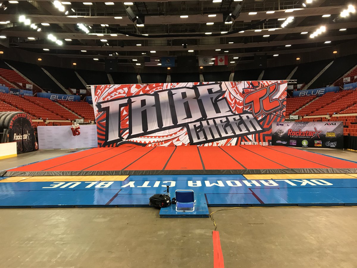 RockstarChamps's tweet photo. Happy Sweet 16 @TribeCheer! Thank you for letting us produce your showcase again! #LetsRock https://t.co/bh0q8HWirj