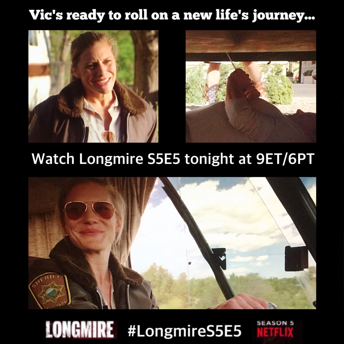 Join the rewatch of #Longmire S5E5 tonight at 9ET/6PT. Please retweet!