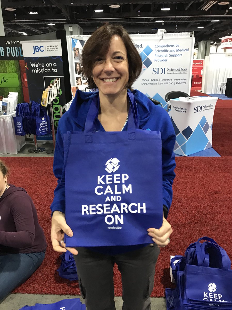 readcube's tweet photo. Oh hey #SfN17, we’ve come bearing gifts so don’t forget to swing by booth 610 in the coming days and grab your #keepcalmandresearchon gear https://t.co/JAo5dV31ZF