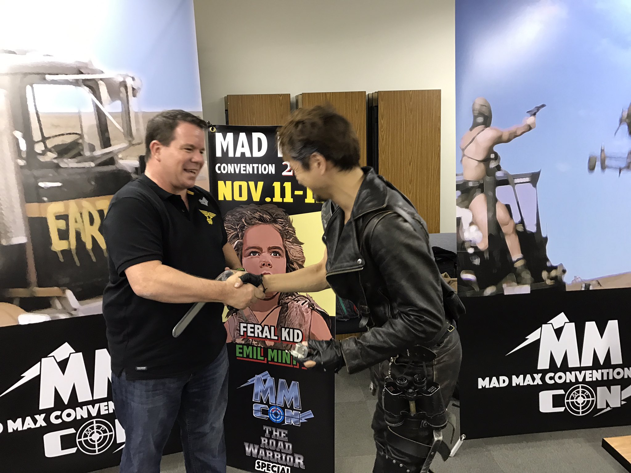 Nawoqi 昨日のマッドマックス2野生少年役エミル ミンティさん マッドマックスコンベンション Madmax2 Theroadwarrior Nawoqi 昨日のマッドマックス2野生少年役エミル ミンティさん マッドマックスコンベンション Madmax2 Theroadwarrior
