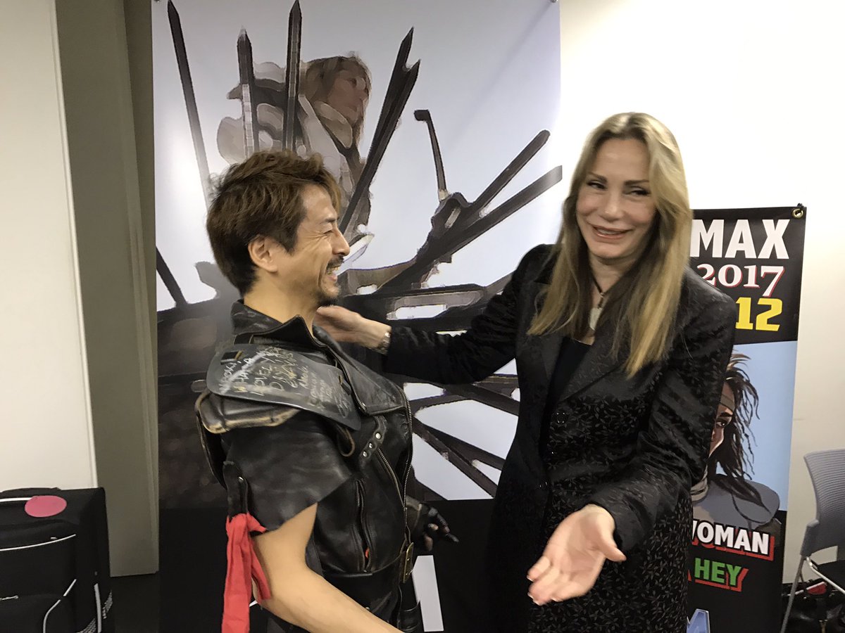 Nawoqi Twitter वर 昨日のマッドマックス2女戦士役バージニア ヘイさん マッドマックスコンベンション Madmax2 Theroadwarrior