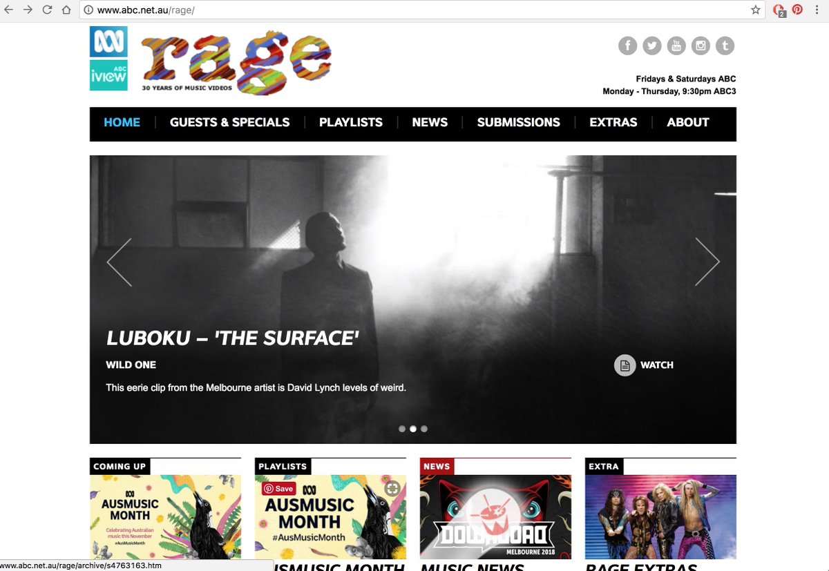 music video I made for @luboku on front page of rage.