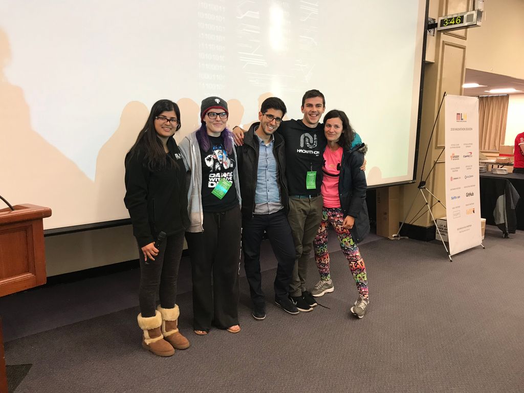 Congrats to Team Calm Me for winning the <a href="/AWS_edu/">AWS Education</a> prize at <a href="/ns_lehman/">NSBE-SHPE</a>! #nshacks17