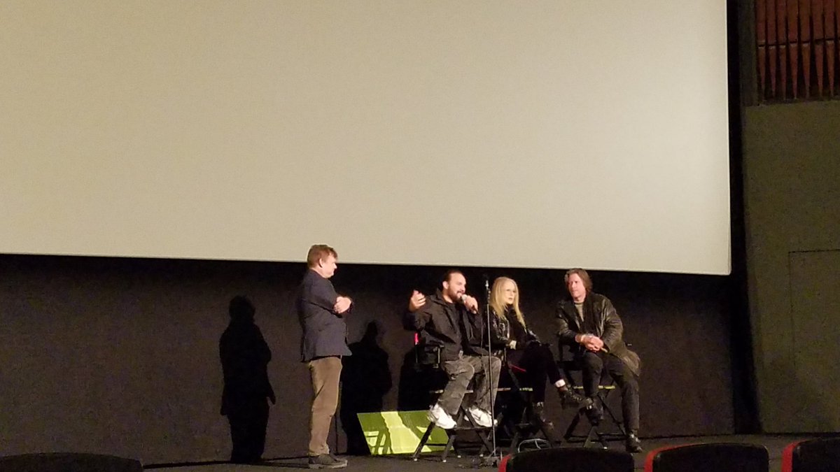 CIMMpresents's tweet photo. QnA with Penelope Spheers in the Davis theater right now!! Her movie "We Sold Our Souls To Rock'n Roll" was just screened!
#cimmfest https://t.co/TwX4cA6y4O