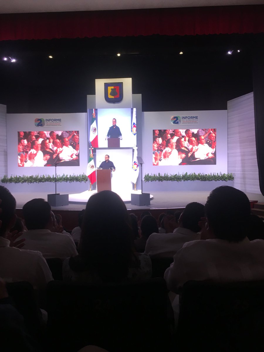 Felicidades a <a href="/cmendozadavis/">Carlos Mendoza Davis</a> en su #SegundoInformeBCS, agradeció a <a href="/CoparmexBCS/">coparmexbcs</a> en el apoyo en contra de la corrupción e impunidad.