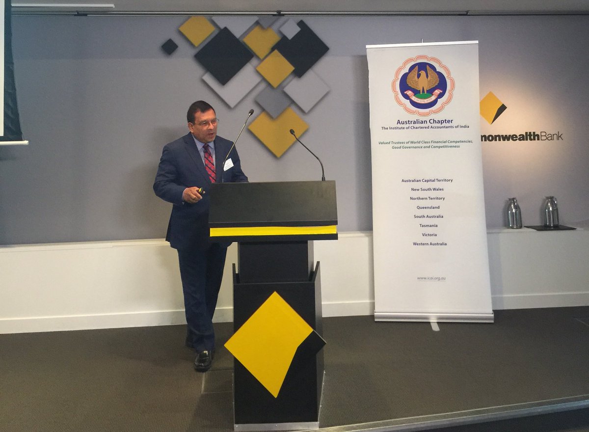 icaiau's tweet photo. Aubrey Joachim, @FinTransformer Past President CIMA presenting his session on “Finance Business Partnering“ during our 6th International Conference in Sydney @Yateen @cagopalm @subbu58 @CommBank @Silverhall_AU @PwC_AU @mcgrathnicol @riskwisdomfp https://t.co/XbXl6igdyS