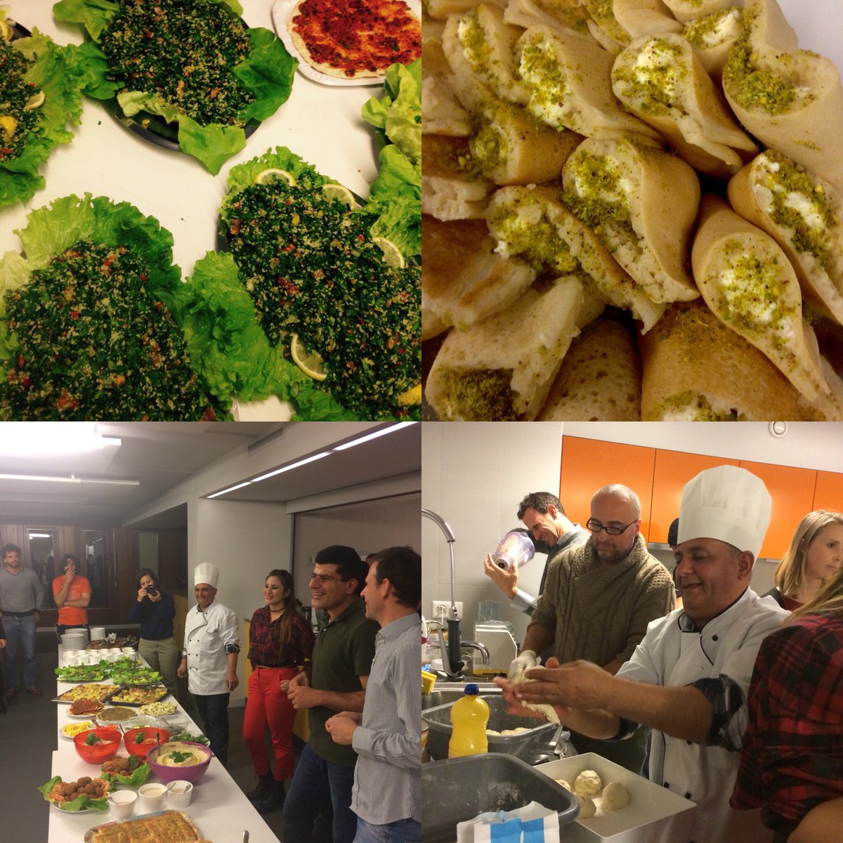 Awesome food by awesome cooks. A great evening full of joy! #cooking #diversity #hurrayfordiversity #shareyourtalents #radicalinclusion