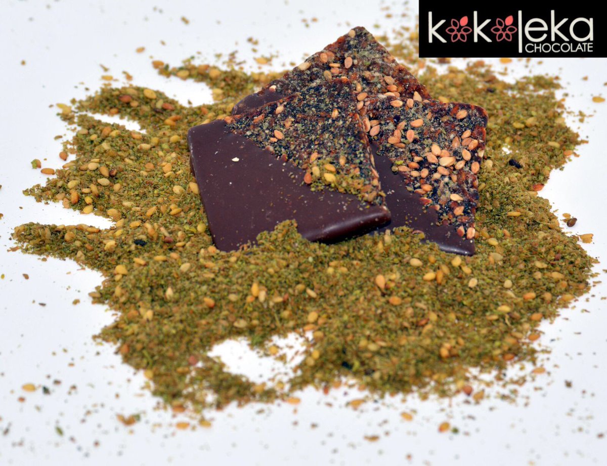 Kokolekabh's tweet photo. Our special Zaatar Chocolate, only at our kokoleka store

#bahrain #zaatar #chocolate #coffee #sweet #salty #belgianchocolate #kokoleka #delight #cakes https://t.co/FeiMGIt2NF