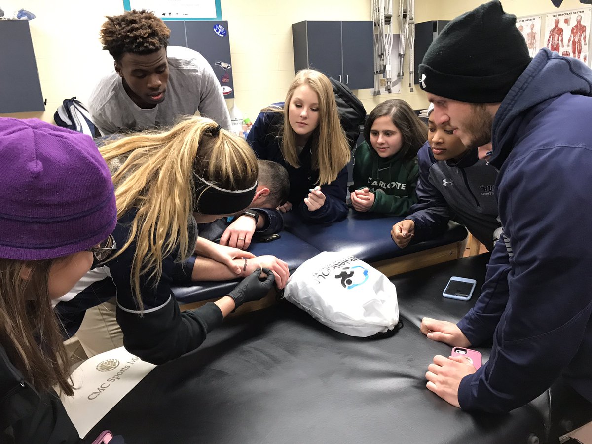 WCHSatc's tweet image. I love the student engagement!  So sorry Thomas but they all wanted in on it!  #doitforthestudents #teachingsacrifices #learningisfun