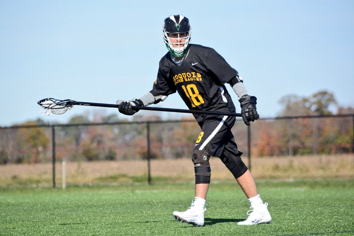 3dLacrosse's tweet photo. The Iroquois Golden Eagles, whose logo was designed by @lyle4thompson, at the #FLGin3d Fall Shootout. #attackeverything (📷: @cvock) https://t.co/kZgHityMII