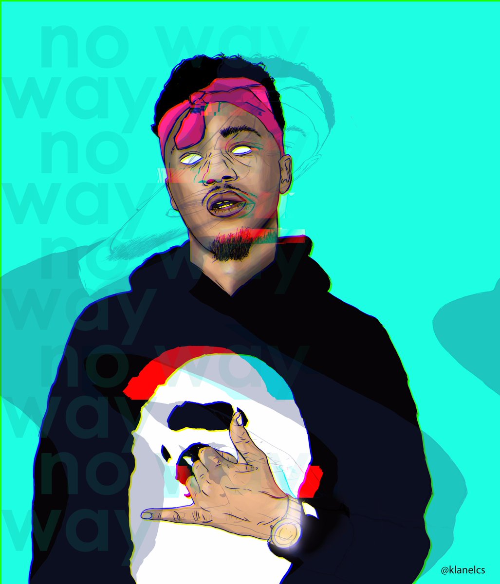 No way. #illustration #GraphicDesign #photoshop #Migos #Thug #rap #art #portrait #music #cover #coverart