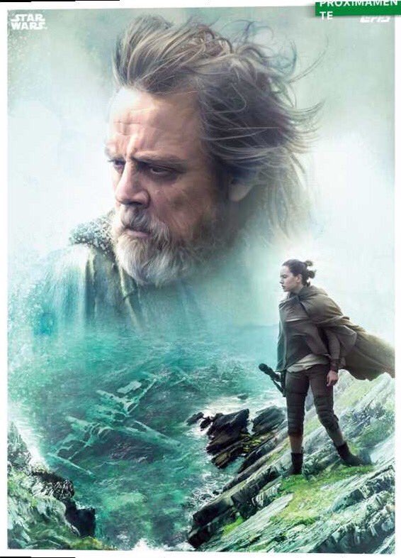 JoshuaDLev's tweet photo. On #ForceFridayII, new @Topps @StarWars: #TheLastJedi cards of #LukeSkywalker & #Rey on Ahch-To with his #XWing and #EpisodeVIII characters! https://t.co/7B6d8PoX07