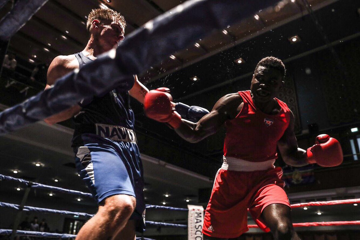 Congratulations Marine Jack Stringer of #45Commando - English Middleweight Champion. 🥊 🏆 #boxing