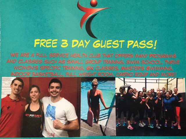 GFDSport's tweet photo. Happy Saturday GFD Sport! If you have never been to our facility before, guess what?! We offer a 3 day pass for FREE! *The 3 days must be consecutive* 
See you at the gym! 🚴🏻🏊🏽‍♀️💪🏼
#FitFam #Fitness #GymLife #Fitness #Motivation #WorkOut https://t.co/YyFnuRKBJT