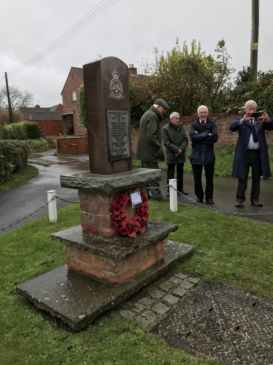 pnhubble's tweet photo. Very proud to join our veterans and members at the DAHG Act of Remembrance on Defford Village Green today - Lest we Forget. #dahg https://t.co/HvEeLri5fB