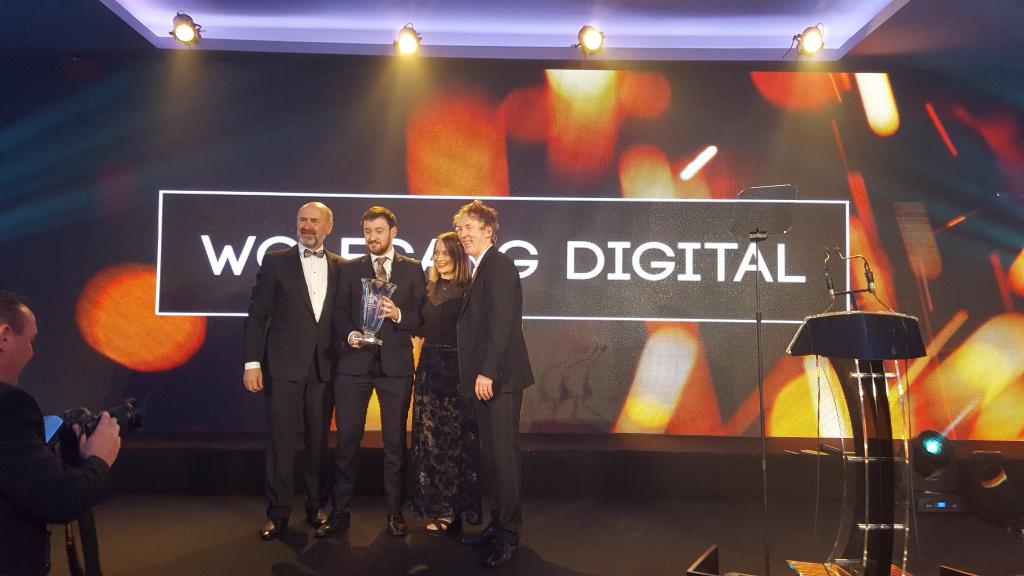 WolfgangDigital's tweet photo. Yeooooow. We've been named Retail Supplier of the Year by @RetailExIreland #ThisIsRetail 🐺 https://t.co/HlFRzu3t6a