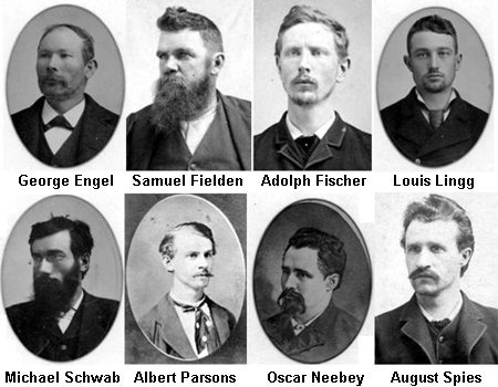 El 11 de noviembre de 1887 eran ejecutados los #anarquistas que pasaron a la historia como los #MártiresdeChicago. Con su ejecución se pretendía detener la lucha obrera por la jornada de 8h y que dio origen al 1° de Mayo