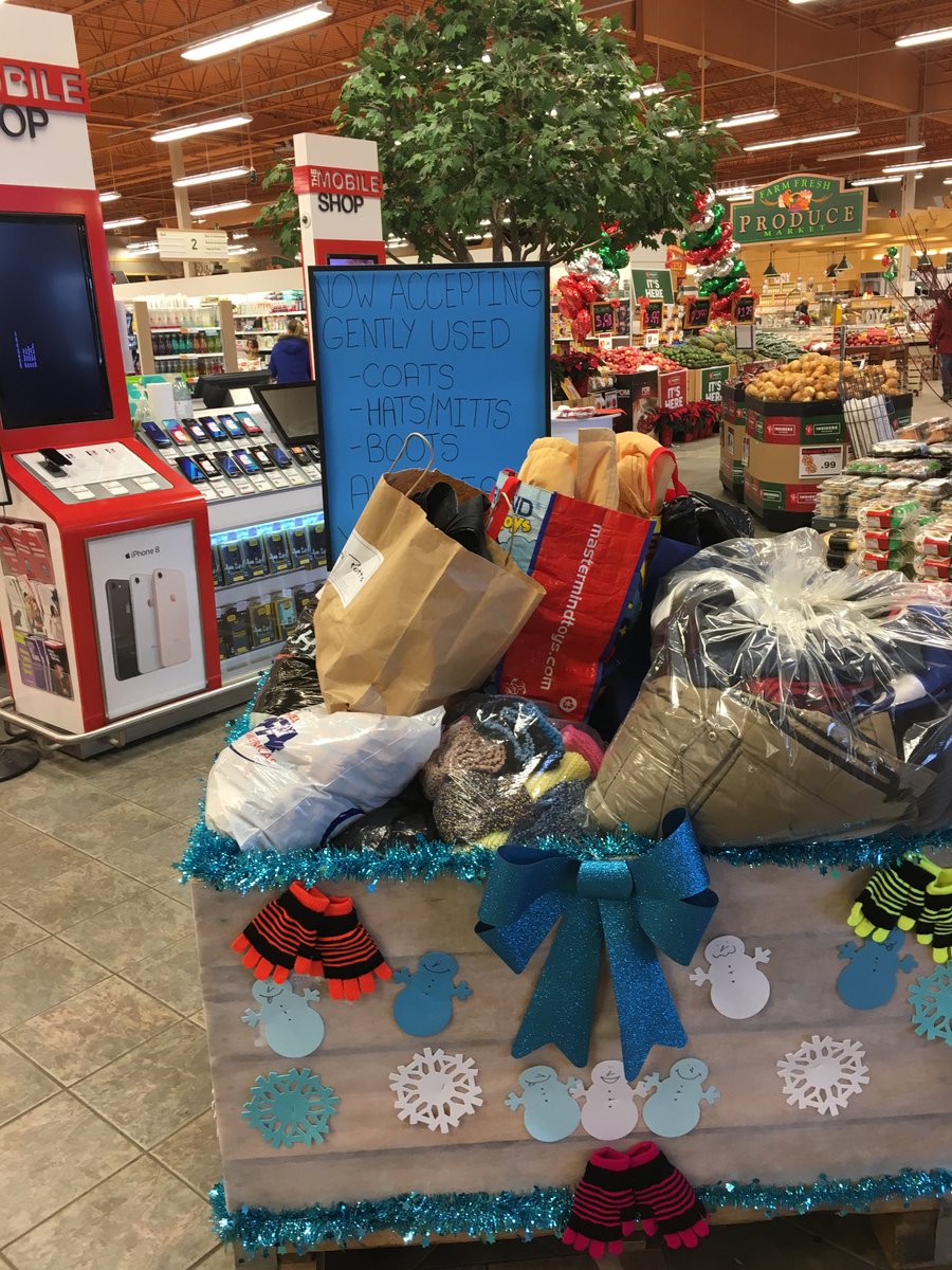 #zehrsbigbayyonge #donations #gently used #coats #hats #mitts