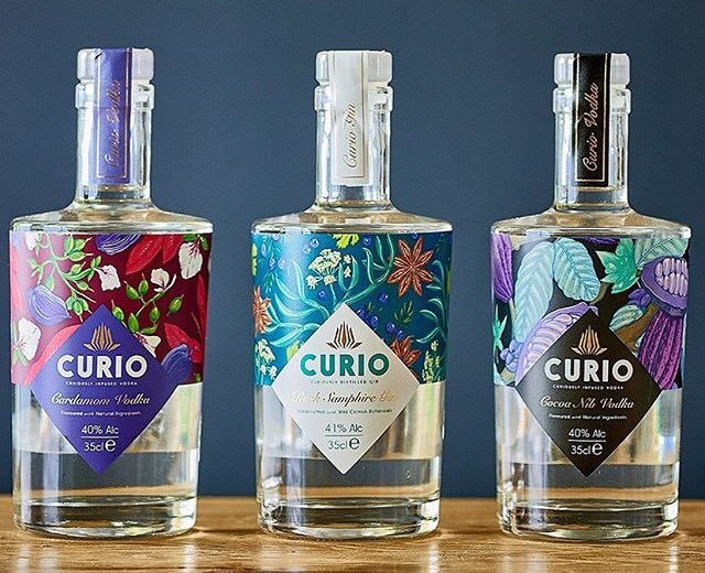 theunknown_ca's tweet photo. Introducing Curio; award-winning, curiously delightful and distinctive craft spirits. #artisan #craft #gin #vodka #uk #canada https://t.co/bOXvEiMHki