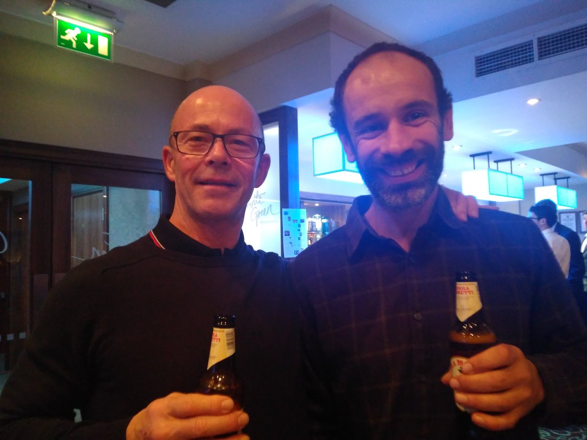 dpfellrunners's tweet photo. Still got their shirts on Ashley and Dave #FRAdo https://t.co/oiyxkLjmvJ